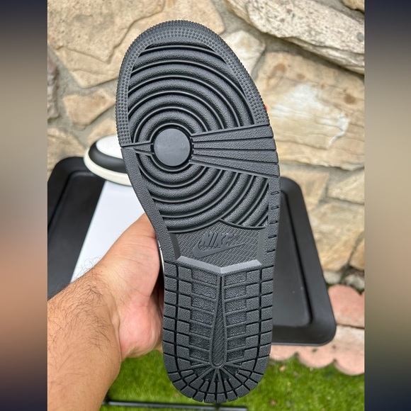 Air Jordan 1 Mid “Black Sail” Size 8.5 Women’s - Picture 10 of 11